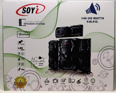 STEREO SOYI SY-H1 3.1CH MULTIMEDIA SPEAKER SYSTEM - A. Ally & Sons