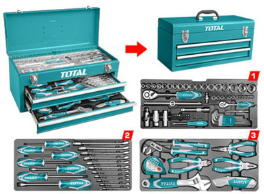 TOOL SET CHEST 97PCS TOTAL THPTCS70971 - A. Ally & Sons