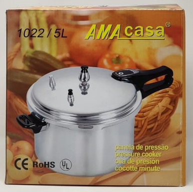 PRESSURE COOKER AMA CASA 5LT 1022 - A. Ally & Sons