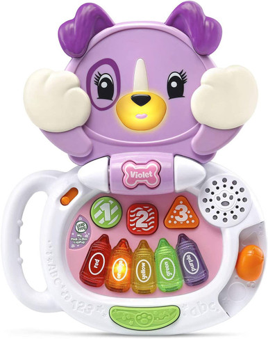 Toy LeapFrog My Peek-a-Boo LapPup Violet - A. Ally & Sons