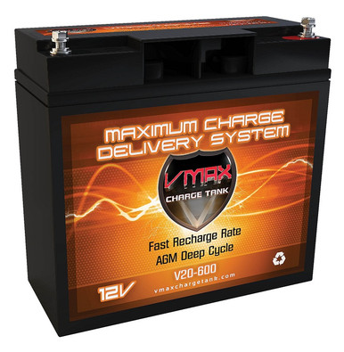 BATTERY VMAX CHARGE TANK V20 20AH 12V - A. Ally & Sons