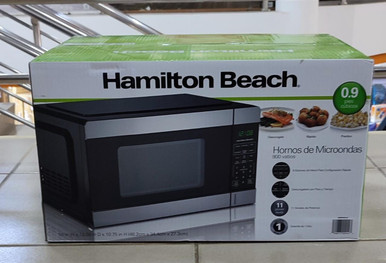 MICROWAVE HAMILTON BEACH 0.9CF HBCMWP09S2-09 STAINLESS STEEL - A. Ally & Sons