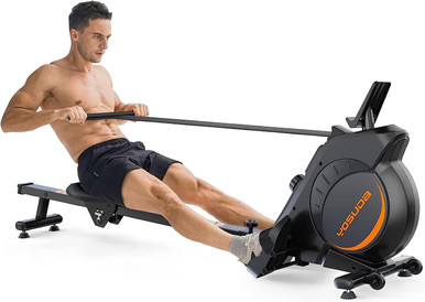 Exercise Rowing Machine Magnetic Foldable - A. Ally & Sons