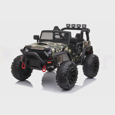 TOY CAR RIDE ON JC666C CAMOUFLAGE OFFROAD 4X4 - A. Ally & Sons