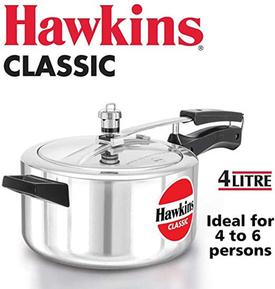 PRESSURE COOKER CL40 HAWKINS CLASSIC 4LT - A. Ally & Sons