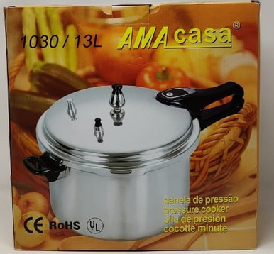 PRESSURE COOKER AMA CASA 13LT 1030 - A. Ally & Sons