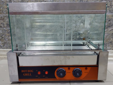 HOT DOG GRILL MACHINE ICHG-7 110V 1.05KW 60HZ FOOD WARMER - A. Ally & Sons