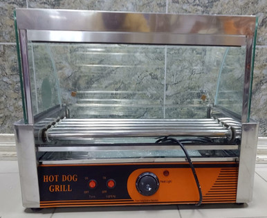 HOT DOG GRILL MACHINE ICHG-5 110V 0.75KW 60HZ FOOD WARMER - A. Ally & Sons