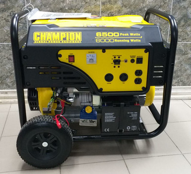 GENERATOR CHAMPION 6500W CPG6500E2-G ELECTRIC START PORTABLE - A. Ally & Sons