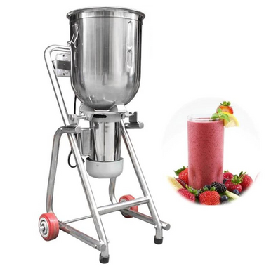 BLENDER INDUSTRIAL COMMERCIAL 220V ICE STAINLESS STEEL ON WHEELS - A. Ally & Sons