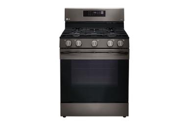 STOVE 5 BURNER LG 30" LRGL5823D WITH AIR FRYER SMART WIFI FAN CONVECTION EASY CLEAN WITH PLATE-GRIDDLE - A. Ally & Sons