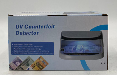 COUNTERFEIT MONEY DETECTOR AL-09 ULTRAVIOLET LIGHT - A. Ally & Sons