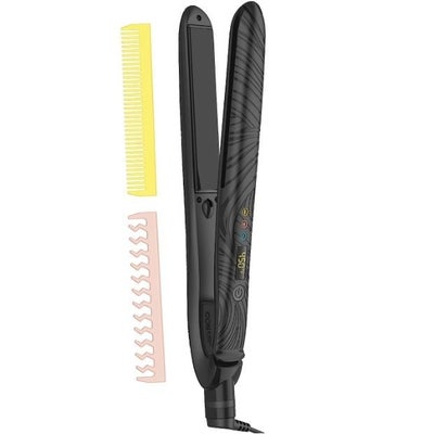 Conair The Curls Collection 1'' Black Hair straightener Courts Guyana