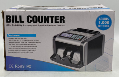MONEY COUNTING MACHINE AL-1600-5 BILL COUNTER UV/MG - A. Ally & Sons