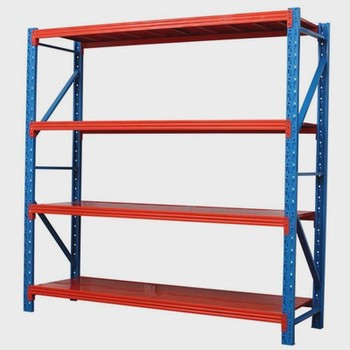 WAREHOUSE METAL RACKS 79" H X 80"L X 24"D ORANGE NSC-3041 - A. Ally & Sons