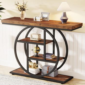 Console Table Sofa Entryway Rustic Tribesign JW0606 - A. Ally & Sons