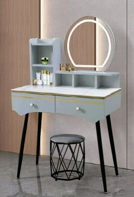 DRESSER 827 XC827 WITH MIRROR & SEAT - A. Ally & Sons